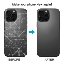Für iPhone 16 Pro Original Glas-Akku-Rückabdeckung mit Kameraobjektivabdeckung + MagSafe-Magnet