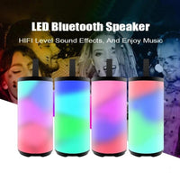T&G TG169 LED Tragbarer Bluetooth-Lautsprecher für den Außenbereich, wasserdicht, Subwoofer, 3D-Stereo-Mini-Wireless-Lautsprecher, unterstützt AUX, FM, TF-Karte