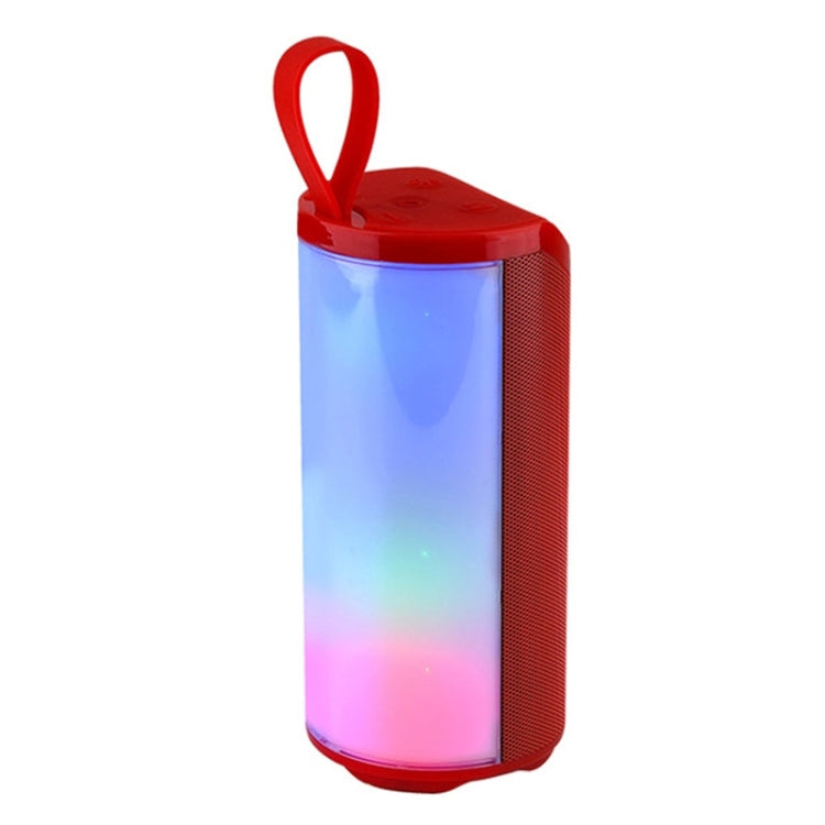 T&G TG169 LED Tragbarer Bluetooth-Lautsprecher für den Außenbereich, wasserdicht, Subwoofer, 3D-Stereo-Mini-Wireless-Lautsprecher, unterstützt AUX, FM, TF-Karte
