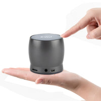 EWA A150 Tragbarer Mini-Bluetooth-Lautsprecher, kabellos, Hifi-Stereo, starker Bass, Musik-Boom-Box, Metall-Subwoofer, unterstützt Micro-SD-Karte und 3,5 mm AUX