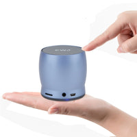 EWA A150 Tragbarer Mini-Bluetooth-Lautsprecher, kabellos, Hifi-Stereo, starker Bass, Musik-Boom-Box, Metall-Subwoofer, unterstützt Micro-SD-Karte und 3,5 mm AUX