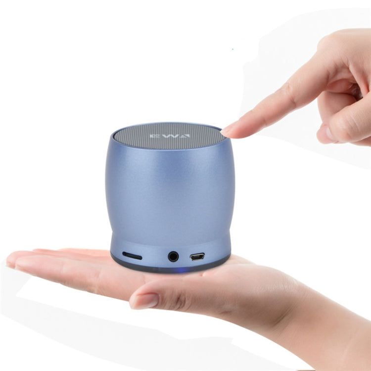 EWA A150 Tragbarer Mini-Bluetooth-Lautsprecher, kabellos, Hifi-Stereo, starker Bass, Musik-Boom-Box, Metall-Subwoofer, unterstützt Micro-SD-Karte und 3,5 mm AUX