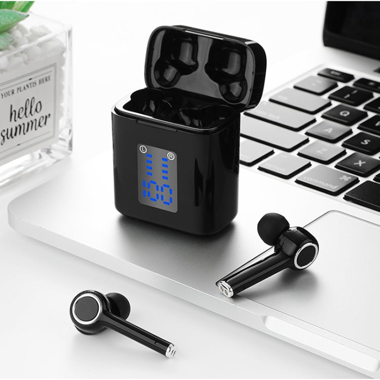 T&G TG905 TWS Bluetooth-Kopfhörer, kabelloser Sport-Kopfhörer, 5D-Stereo-Headsets mit LED-Anzeige und Ladebox