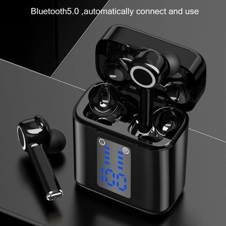 T&G TG905 TWS Bluetooth-Kopfhörer, kabelloser Sport-Kopfhörer, 5D-Stereo-Headsets mit LED-Anzeige und Ladebox