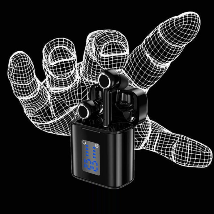 T&G TG905 TWS Bluetooth-Kopfhörer, kabelloser Sport-Kopfhörer, 5D-Stereo-Headsets mit LED-Anzeige und Ladebox