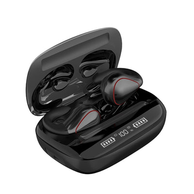 T20 TWS Bluetooth 5.0 Touch Wireless Bluetooth Earbuds with Triple LED Battery Display and Charging Case, Supports Calls and Voice Assistant