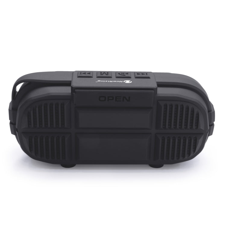 NewRixing NR3023 Tragbarer kabelloser Stereo-Bluetooth-Lautsprecher, integriertes Mikrofon, unterstützt TF-Karte/FM