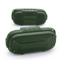 NewRixing NR3023 Tragbarer kabelloser Stereo-Bluetooth-Lautsprecher, integriertes Mikrofon, unterstützt TF-Karte/FM