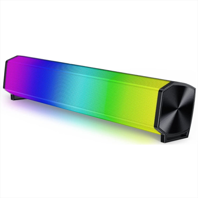 C2 10 W TWS kabelloser tragbarer Outdoor-Lautsprecher, Bass, Heimkino-Subwoofer, Soundbar-Audio, unterstützt Uhr und Alarm