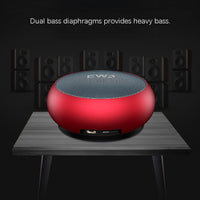 EWA A110 IPX5 Wasserdichter tragbarer Mini-Bluetooth-Lautsprecher aus Metall, unterstützt 3,5-mm-Audio und 32 GB TF-Karte und Anrufe