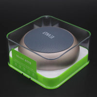 EWA A110 IPX5 Wasserdichter tragbarer Mini-Bluetooth-Lautsprecher aus Metall, unterstützt 3,5-mm-Audio und 32 GB TF-Karte und Anrufe