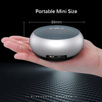 EWA A110 IPX5 Wasserdichter tragbarer Mini-Bluetooth-Lautsprecher aus Metall, unterstützt 3,5-mm-Audio und 32 GB TF-Karte und Anrufe