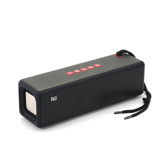 T&G TG271 TWS Subwoofer Bluetooth-Lautsprecher mit geflochtenem Seil, unterstützt USB/AUX/TF-Karte/FM