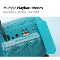 T&G TG519 TWS HiFi Tragbarer Bluetooth-Lautsprecher Subwoofer Drahtlose Outdoor-Säulenlautsprecher unterstützen TF-Karte / FM / 3,5 mm AUX / U-Disk / Freisprechanruf