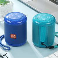 T&G TG519 TWS HiFi Tragbarer Bluetooth-Lautsprecher Subwoofer Drahtlose Outdoor-Säulenlautsprecher unterstützen TF-Karte / FM / 3,5 mm AUX / U-Disk / Freisprechanruf