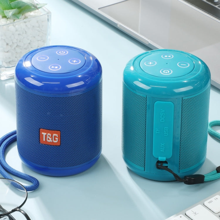 T&G TG519 TWS HiFi Tragbarer Bluetooth-Lautsprecher Subwoofer Drahtlose Outdoor-Säulenlautsprecher unterstützen TF-Karte / FM / 3,5 mm AUX / U-Disk / Freisprechanruf