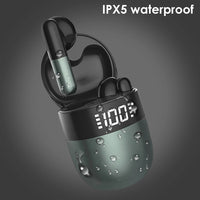 J28 TWS Drahtlose Bluetooth Kopfhörer LED Digital Display HIFI Musik Sport Kopfhörer