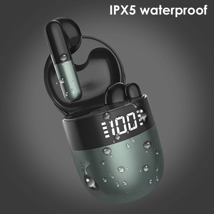 J28 TWS Drahtlose Bluetooth Kopfhörer LED Digital Display HIFI Musik Sport Kopfhörer