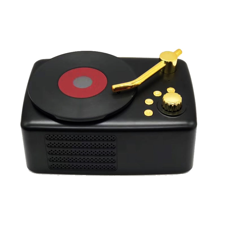 Retro-Stil, integrierte hochempfindliche FM-Empfangsantenne, Langzeitreise, T12 (Black)