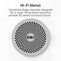 EWA A115 Tragbarer Metall-Bluetooth-Lautsprecher 105H Power Hifi Stereo Outdoor-Subwoofer