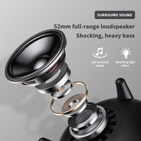 LP-20 LED-Nachtlicht, kabelloser Bluetooth 5.0-Musiklautsprecher, unterstützt TF-Karte/AUX