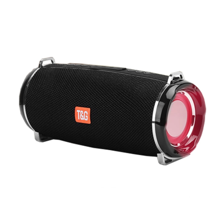 T&G TG192 LED-Blinklicht, tragbarer kabelloser Bass-3D-Stereo-Bluetooth-Lautsprecher, unterstützt FM/TF-Karte/USB