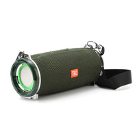 T&G TG192 LED-Blinklicht, tragbarer kabelloser Bass-3D-Stereo-Bluetooth-Lautsprecher, unterstützt FM/TF-Karte/USB