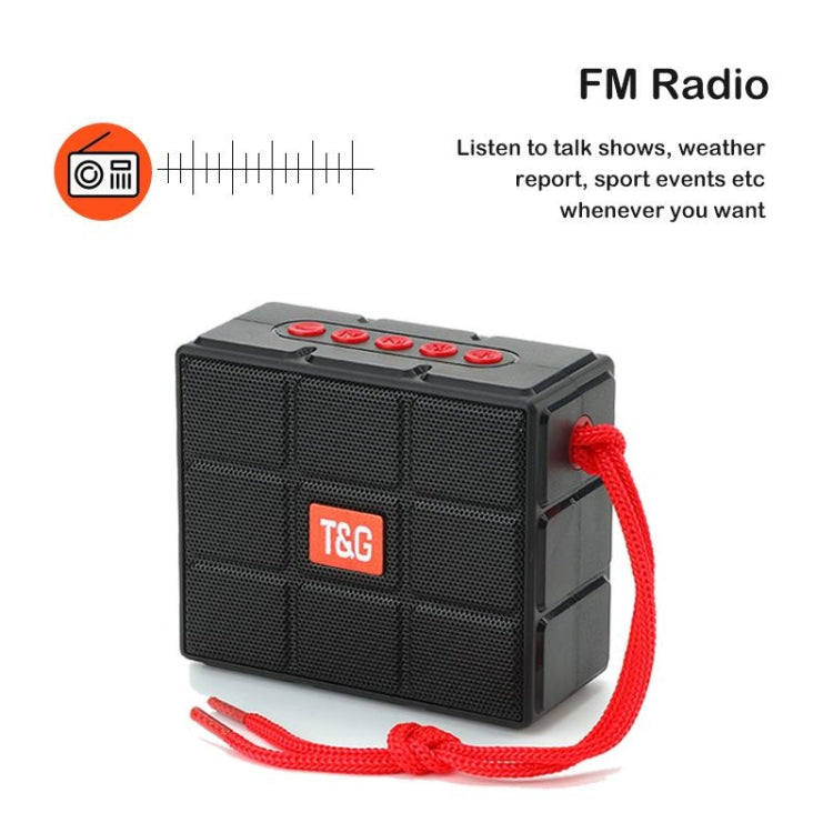 T&G TG311 LED-Taschenlampe, tragbarer Bluetooth-Lautsprecher, unterstützt TF-Karte/FM/3,5 mm AUX/U-Disk