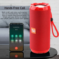 T&G TG621 Tragbarer wasserdichter 3D-Stereo-Wireless-Lautsprecher, unterstützt FM-Radio/TWS/TF-Karte