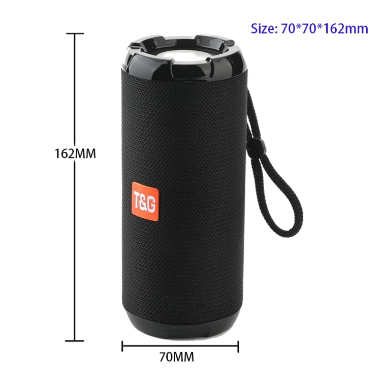 T&G TG621 Tragbarer wasserdichter 3D-Stereo-Wireless-Lautsprecher, unterstützt FM-Radio/TWS/TF-Karte