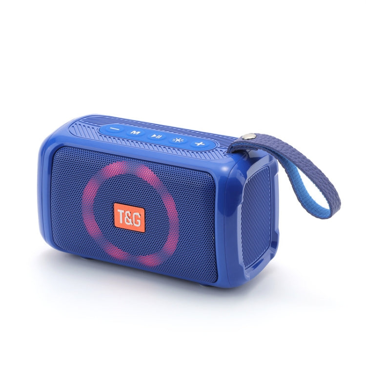 T&G TG193 Tragbarer Bluetooth-Lautsprecher, LED-Licht, wasserdichter Outdoor-Subwoofer, unterstützt TF-Karte/FM-Radio/AUX