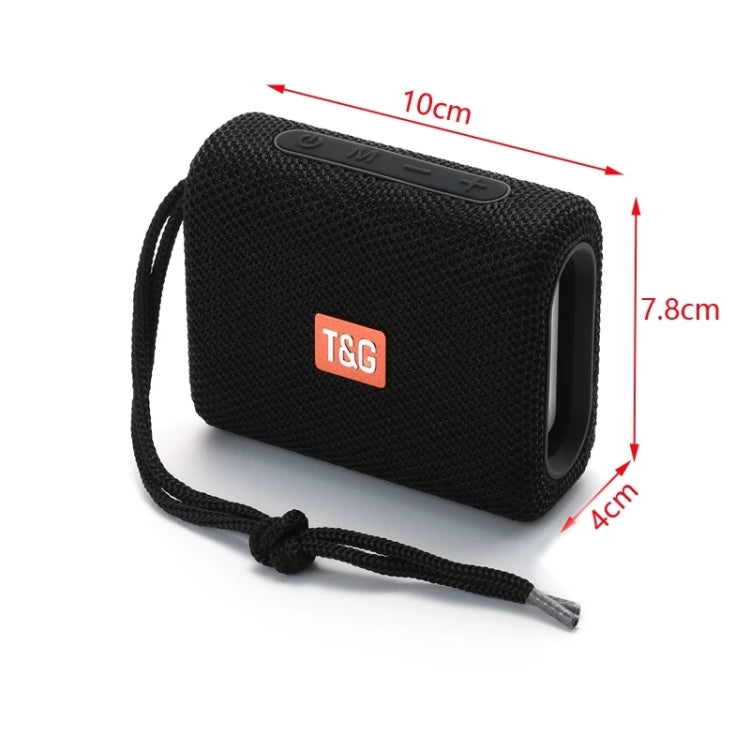 T&G TG313 Tragbarer wasserdichter Bluetooth-Lautsprecher für den Außenbereich, Subwoofer, unterstützt TF-Karte, FM-Radio, AUX