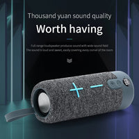 T&G TG619 Tragbarer kabelloser Bluetooth-Lautsprecher, wasserdichter Outdoor-Bass-Subwoofer, unterstützt AUX TF USB