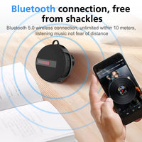 BT368 LED-Digitalanzeige Bluetooth-Lautsprecher für den Außenbereich, tragbar, IPX65 wasserdicht, unterstützt Freisprecheinrichtung / TF-Karte