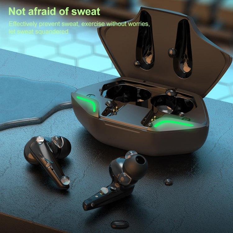 TWS-G11 Bluetooth 5.0 TWS-Stereo-Gaming-Kopfhörer mit geringer Latenz und cooler LED