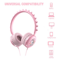 Y19 Nette Cartoon Verdrahtete Kopfhörer Für Kinder Kinder Mit Mikrofon Stereo Musik Helm Kopfhörer Für Kinder Geschenke