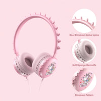 Y19 Nette Cartoon Verdrahtete Kopfhörer Für Kinder Kinder Mit Mikrofon Stereo Musik Helm Kopfhörer Für Kinder Geschenke
