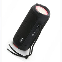 T&G TG227 Tragbarer, wasserdichter Bluetooth-Musiklautsprecher für den Außenbereich mit LED-Unterstützung FM / TF / USB