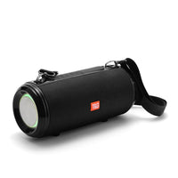 T&G TG537 RGB Light tragbarer wasserdichter Bluetooth-Lautsprecher unterstützt FM/TF-Karte