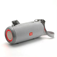 T&G TG537 RGB Light tragbarer wasserdichter Bluetooth-Lautsprecher unterstützt FM/TF-Karte