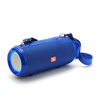 T&G TG537 RGB Light tragbarer wasserdichter Bluetooth-Lautsprecher unterstützt FM/TF-Karte