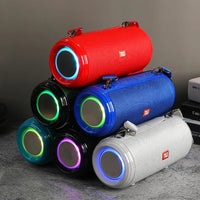 T&G TG537 RGB Light tragbarer wasserdichter Bluetooth-Lautsprecher unterstützt FM/TF-Karte
