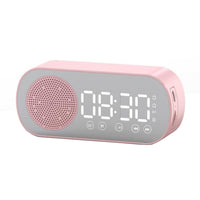 Z7 Digitaler Bluetooth 5.0-Lautsprecher, Multifunktionsspiegel, Wecker, FM-Radio, Z7 (Black), Z7 (White), Z7 (Pink)