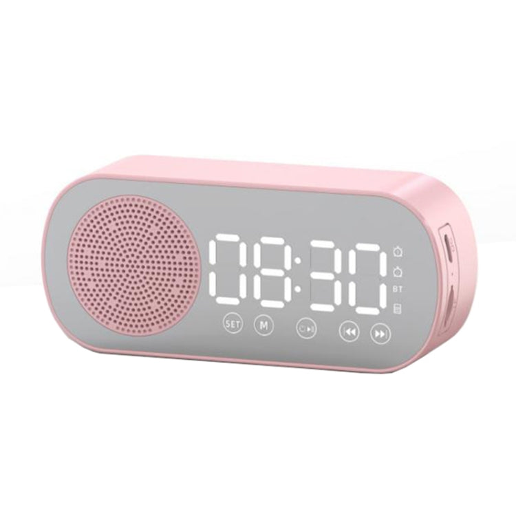 Z7 Digitaler Bluetooth 5.0-Lautsprecher, Multifunktionsspiegel, Wecker, FM-Radio, Z7 (Black), Z7 (White), Z7 (Pink)