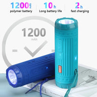 T&G TG312 LED Outdoor tragbarer multifunktionaler kabelloser Bluetooth-Lautsprecher