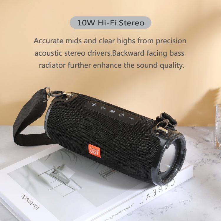 T&G TG324 Hochleistungs-wasserdichter tragbarer Bluetooth-Lautsprecher, unterstützt FM/TF-Karte
