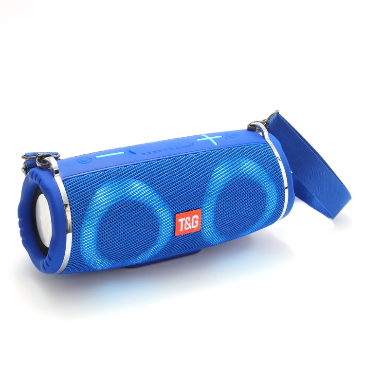 T&G TG642 RGB Licht wasserdichter tragbarer Bluetooth-Lautsprecher, unterstützt FM/TF-Karte, TG642