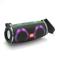 T&G TG642 RGB Licht wasserdichter tragbarer Bluetooth-Lautsprecher, unterstützt FM/TF-Karte, TG642
