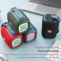 T&G TG339 RGB Light 5W wasserdichter tragbarer Bluetooth-Lautsprecher