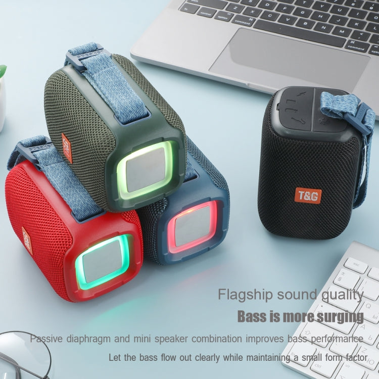 T&G TG339 RGB Light 5W wasserdichter tragbarer Bluetooth-Lautsprecher